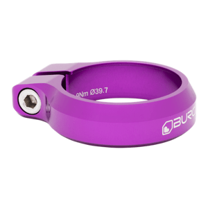 Sedlová objímka BURGTEC Barva: Purple Rain, Průměr sedlovky: 34.9mm
