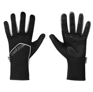 rukavice F GALE softshell, jaro-podzim, černé Velikost: L