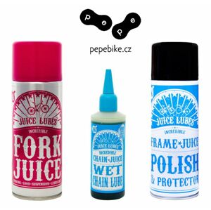 Sada Juice Lubes Fork + Wet + Polish - pro mokré počasí