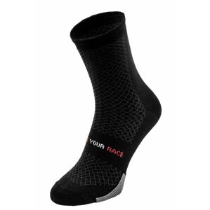 Ponožky R2 Endurance ATS11B - černé Průměr: vel. L, váha: 0, vel.: 0