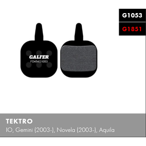 Brzdové destičky Galfer TEKTRO FD454 - Standard