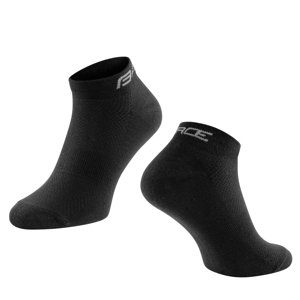 Ponožky FORCE SHORT kotníkové - černé Varianta: L-XL/42-46