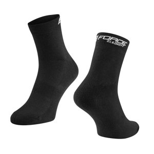 Ponožky FORCE ELEGANT nízké, černé Varianta: L-XL/42-46