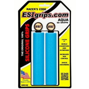 Gripy ESI grips Racers Edge silikonové Barevná kombinace: sv. modré