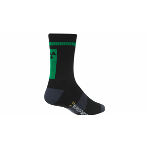 Ponožky Nukeproof Blackline černá/zelená XL