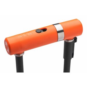 Zámek AXA Newton UL Pro 190mm klíč - oranžová